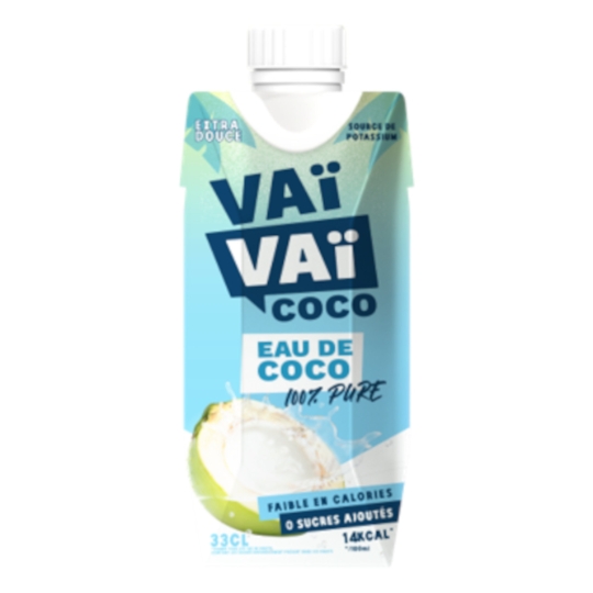 Eau de Coco 100% Pure Extra Douce VAI VAI COCO