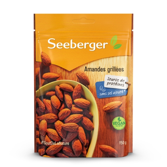 Amandes Grillées non Salées SEEBERGER