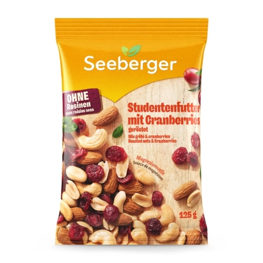 Mélange mix grillé et cranberries SEEBERGER