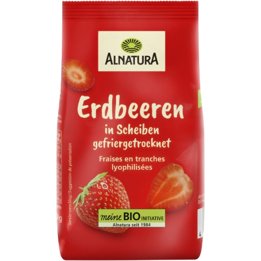 Fraises en Tranches Lyophilisées Bio ALNATURA