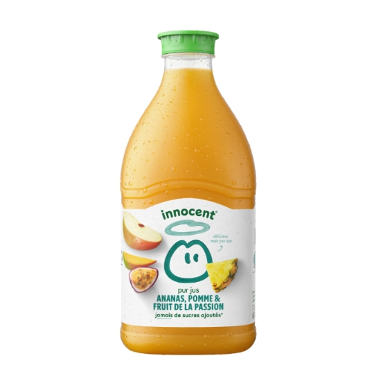 Jus multifruits ananas et fruit de la passion INNOCENT