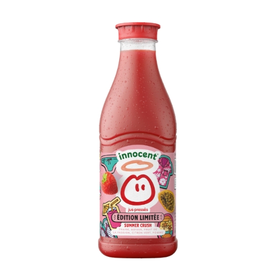 Jus multifruits summer crush fraise goyave et fruit de la passion INNOCENT
