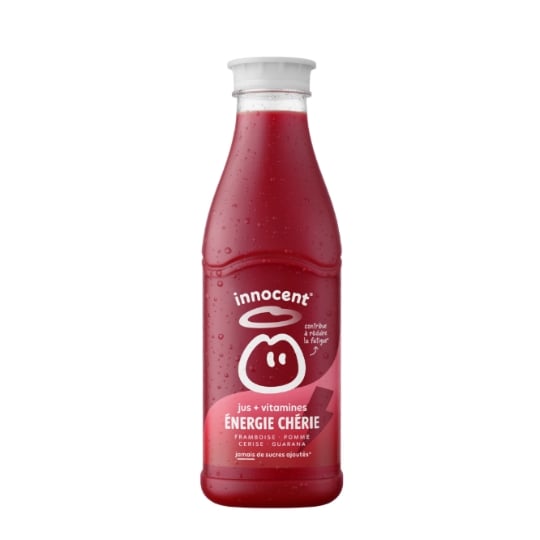 Jus Energie Chérie Framboise Pomme Cerise Guarana INNOCENT