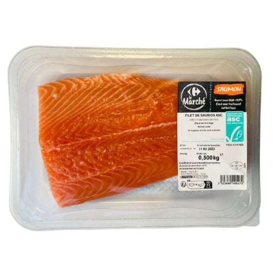Filet de Saumon ASC CARREFOUR LE MARCHE
