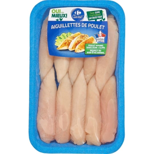 Aiguillettes de Poulet Blanc CARREFOUR CLASSIC'
