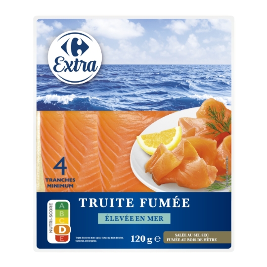 Truite Fumée de Mer CARREFOUR EXTRA