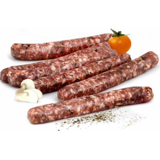 Saucisses Provençale Tomate Ail-basilic LES BRASERADES