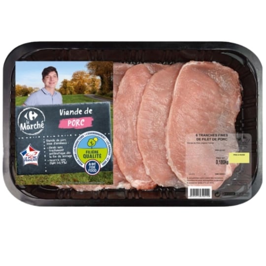 Filet de Porc Filet FILIERE QUALITE CARREFOUR