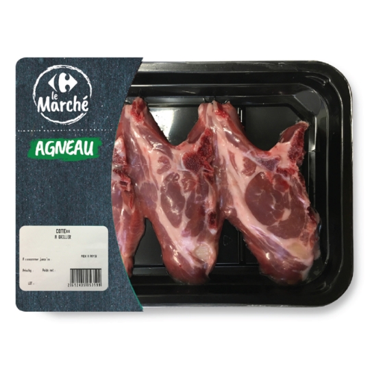 Côtes** d'Agneau Avec Os