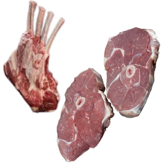 Viande d'Agneau : Côtes et Tranches de Gigot