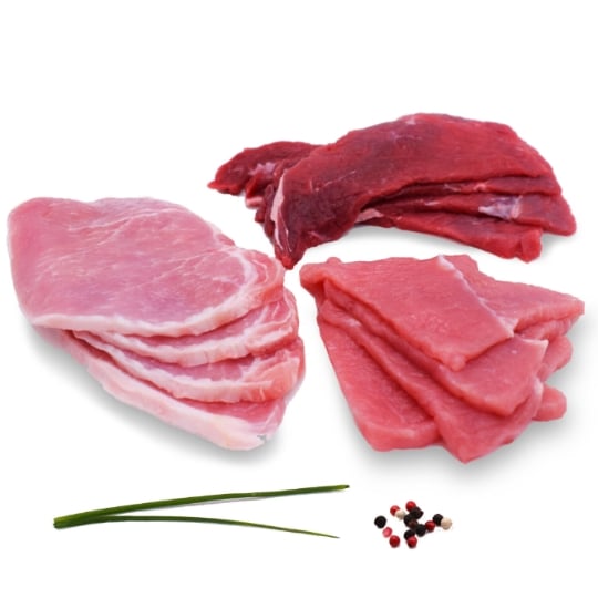 Assortiment de viande tranché fin  ATELIER DE GUSTAVE