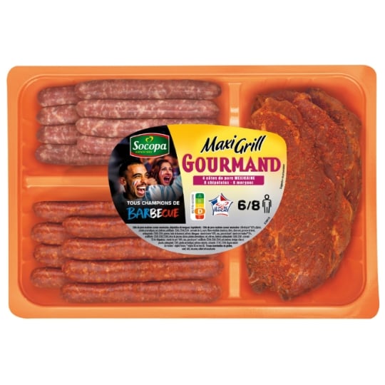 Assortiment de Viande : Maxi Grill Gourmand SOCOPA