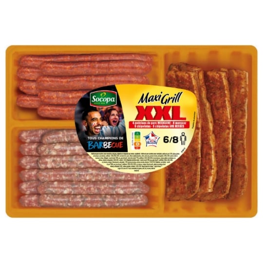 Assortiment de Viande : Maxi Grill XXL SOCOPA