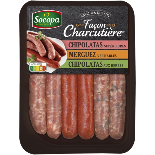 Saucisses Façon Charcutière SOCOPA