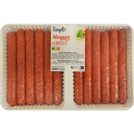 Merguez de Bœuf Petit Prix SIMPL