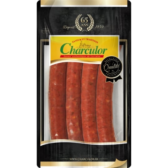Merguez véritables CHARCULOR