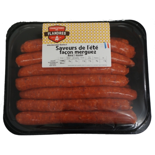 Merguez Saveurs De L'Eté CHARCUTERIE DES FLANDRES