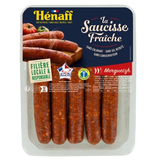 Merguez Pur Porc HENAFF