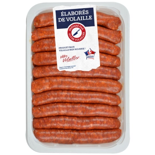 Merguez de Volaille VOTRE VOLAILLER