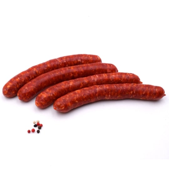 Merguez Clean label Viande de porc ATELIER DE GUSTAVE