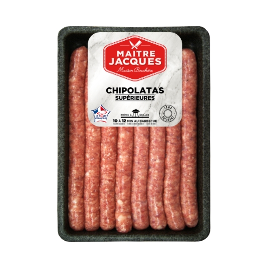 Chipolatas de Porc Supérieures MAITRE JACQUES