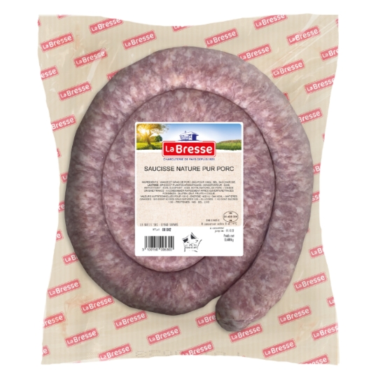 Saucisse Pur Porc BRASSE