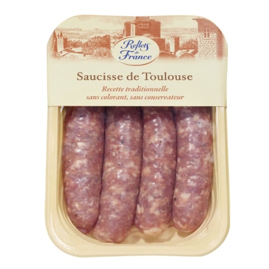 Saucisses de Toulouse Traditionnelles REFLETS DE FRANCE