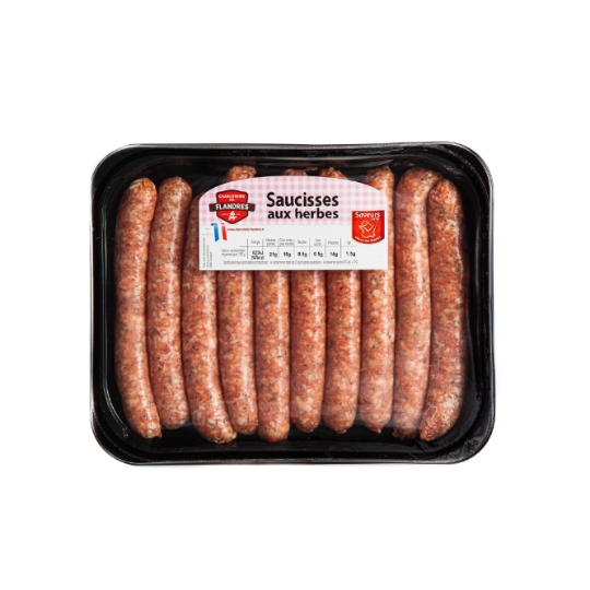 Saucisses aux Herbes CHARCUTERIE DES FLANDRES