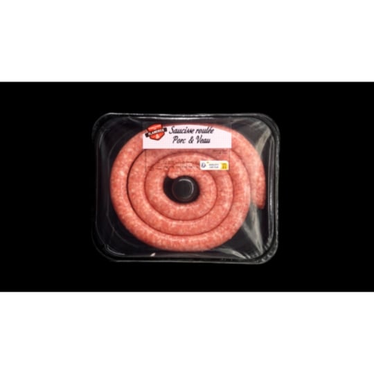 Saucisses Porc et Veau Roulée CHARCUTERIE DES FLANDRES