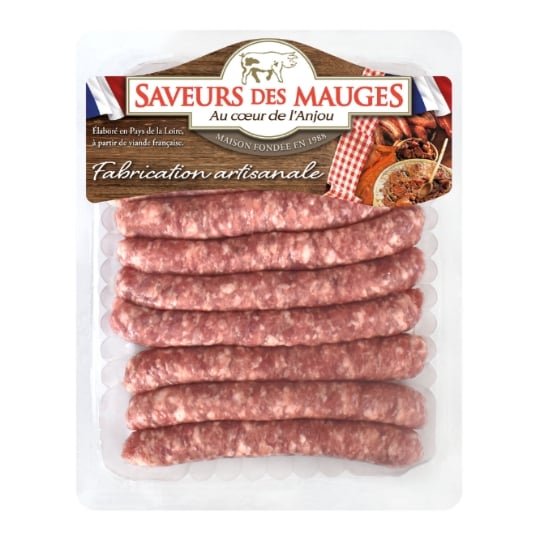 Chipolatas Natures SAVEURS DES MAUGES