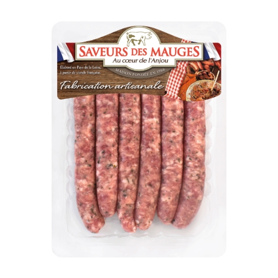 Saucisses Fabrication Artisanale aux Herbes SAVEURS DES MAUGES