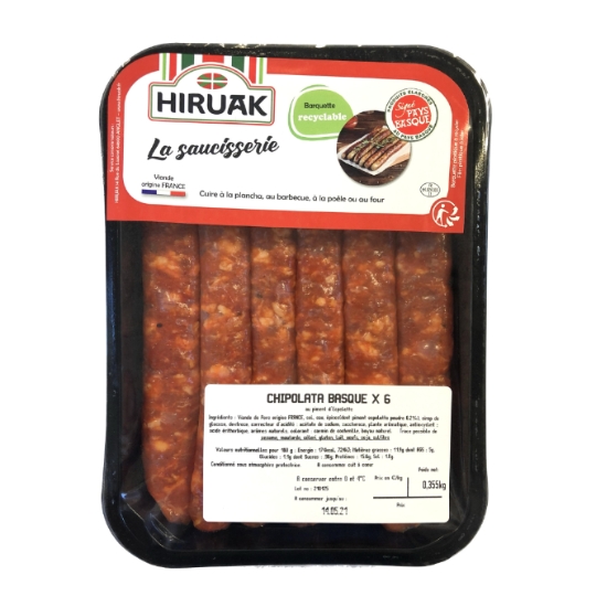 Chipolata Basque au Piment d'Espelette HIRUAK