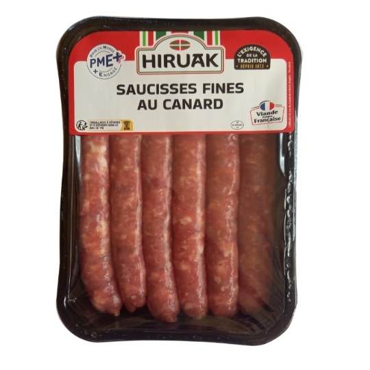 Saucisse Fine Au Canard HIRUAK
