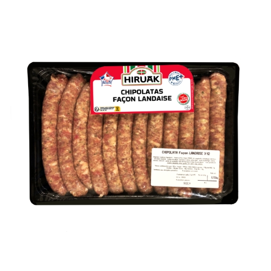 Merguez Chipolatas Façon Landaise HIRUAK