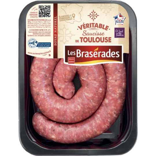 Saucisses de Toulouse de Toulouse LES BRASERADES