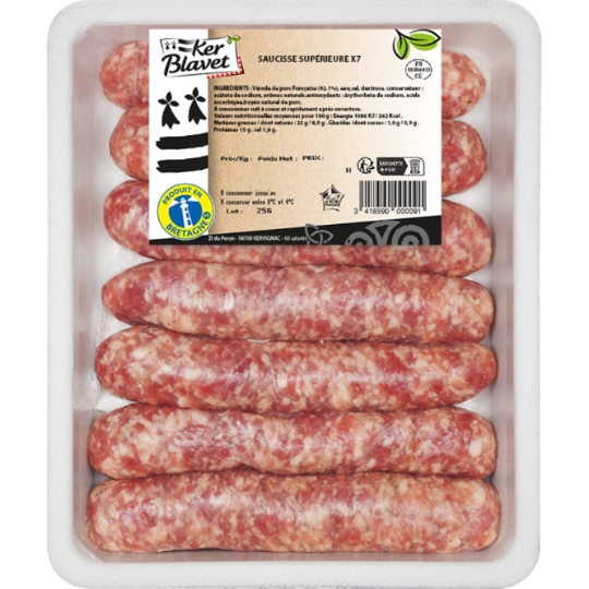 Saucisse Supérieures KER BLAVET