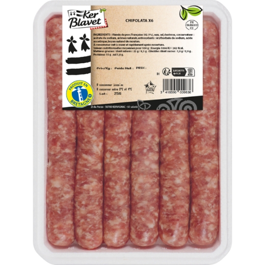 Chipolatas Supérieures KER BLAVET