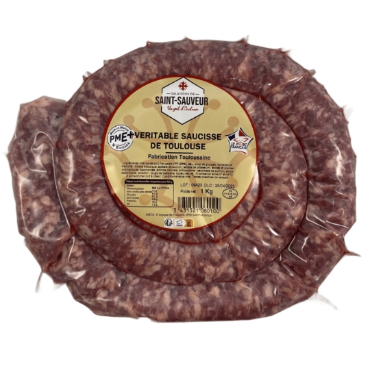 Saucisses de Toulouse Brasse SALAISONS DE SAINT-SAUVEUR