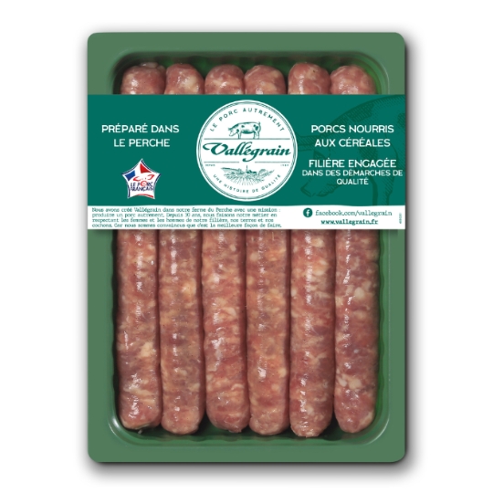 Chipolatas Nature VALLEGRAIN