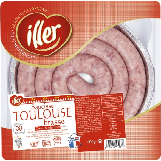 Saucisse  Toulouse brasse