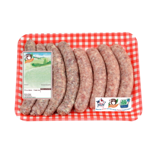 Saucisses Nature et Persil CHARCUTERIE COSME