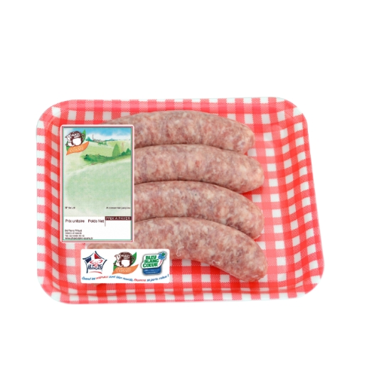 Saucisse de Toulouse Nature CHARCUTERIE COSME