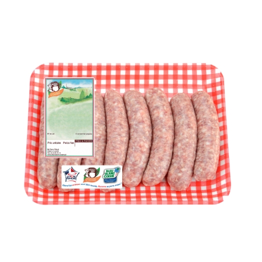 Saucisses Nature CHARCUTERIE COSME