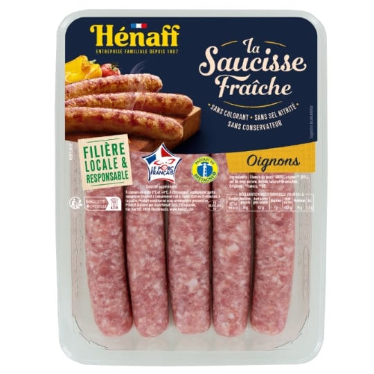 Saucisses aux Oignons HENAFF