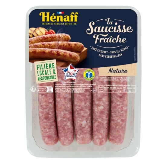 Saucisses Natures HENAFF