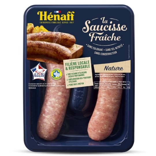 Saucisses Natures HENAFF