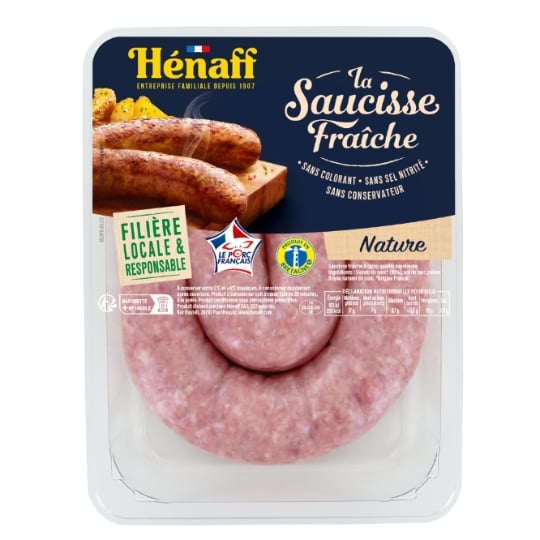 Saucisses Brassé Fraîche HENAFF