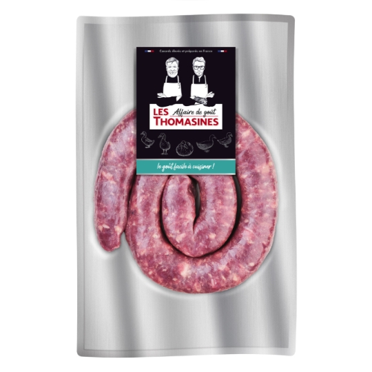 Saucisses Pur Canard Façon Toulouse LES THOMASINES