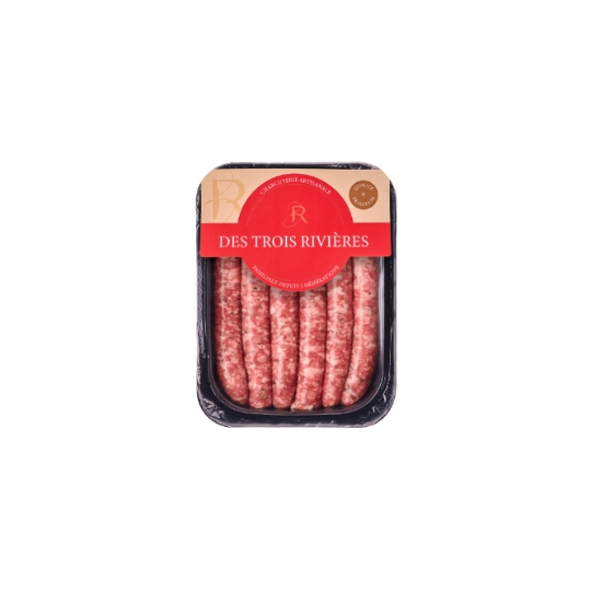 Saucisses Chipolatas Nature CHARCUTERIE DES 3 RIVIERES