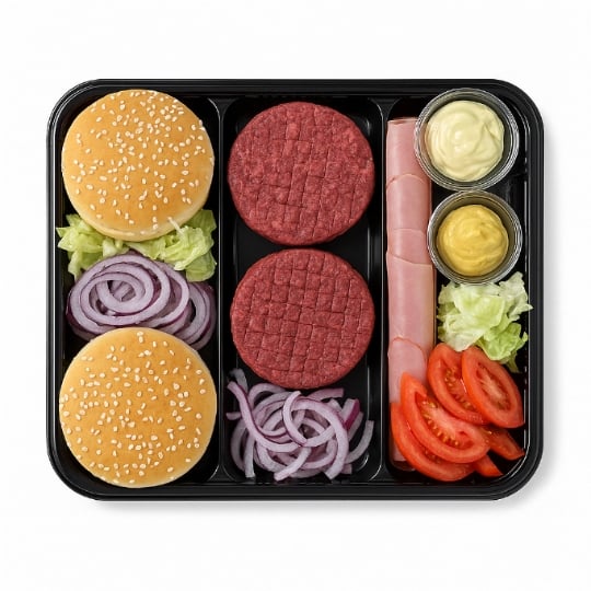 Kit Burger Bacon Cheddar